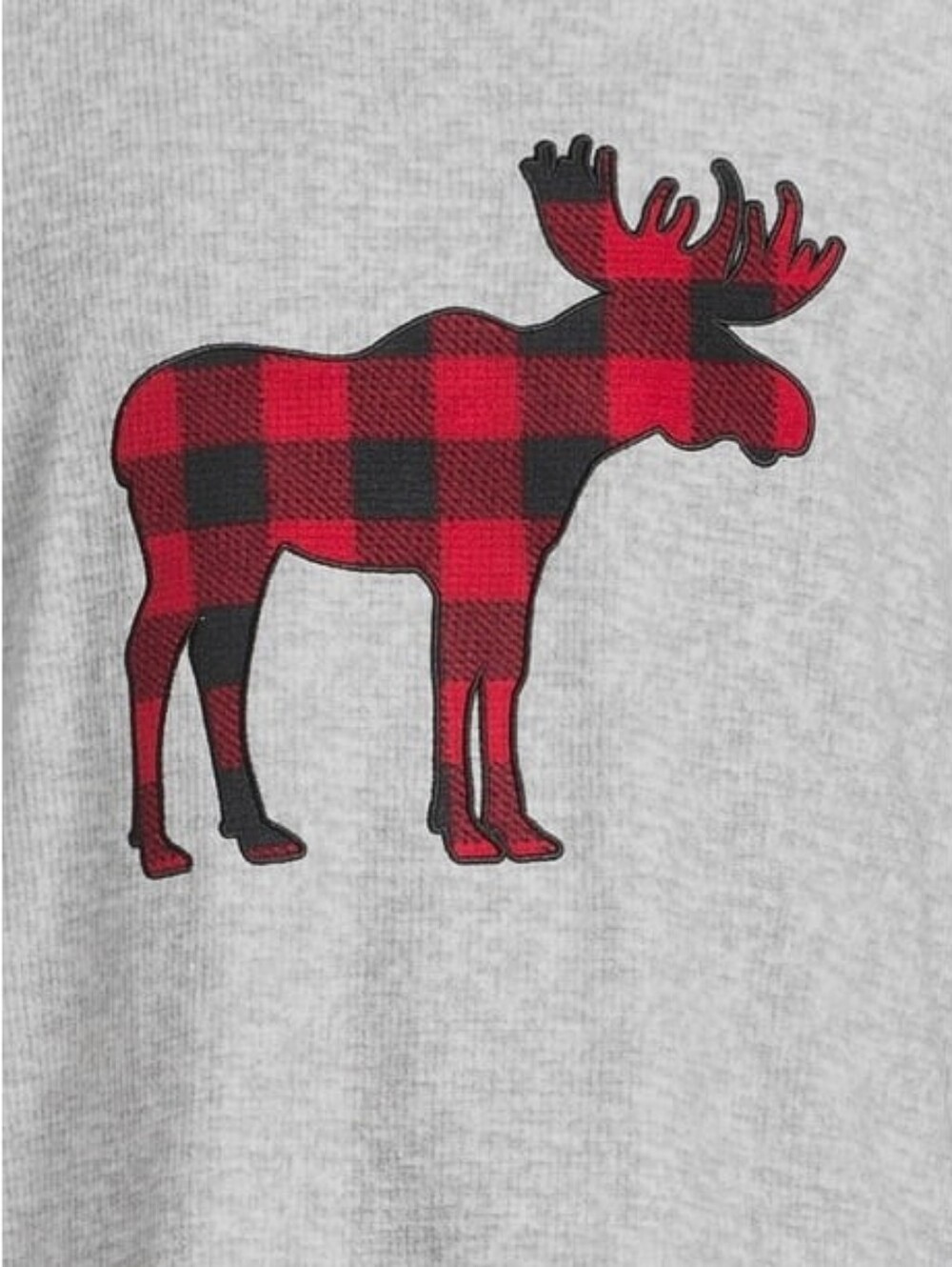 EDDIE BAUER Holiday Moose Plaid Pajama Set Women’s Small Cozy Loungewear - Picture 4 of 12